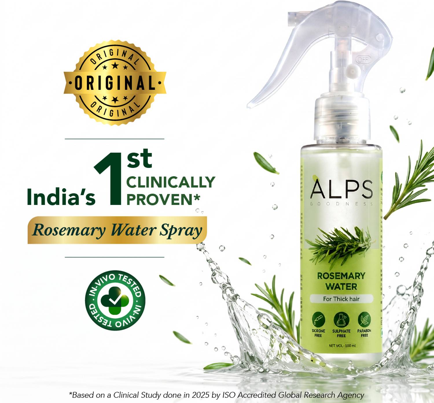 Alps Goodness Rosemary Water for Hair Growth - Image 1