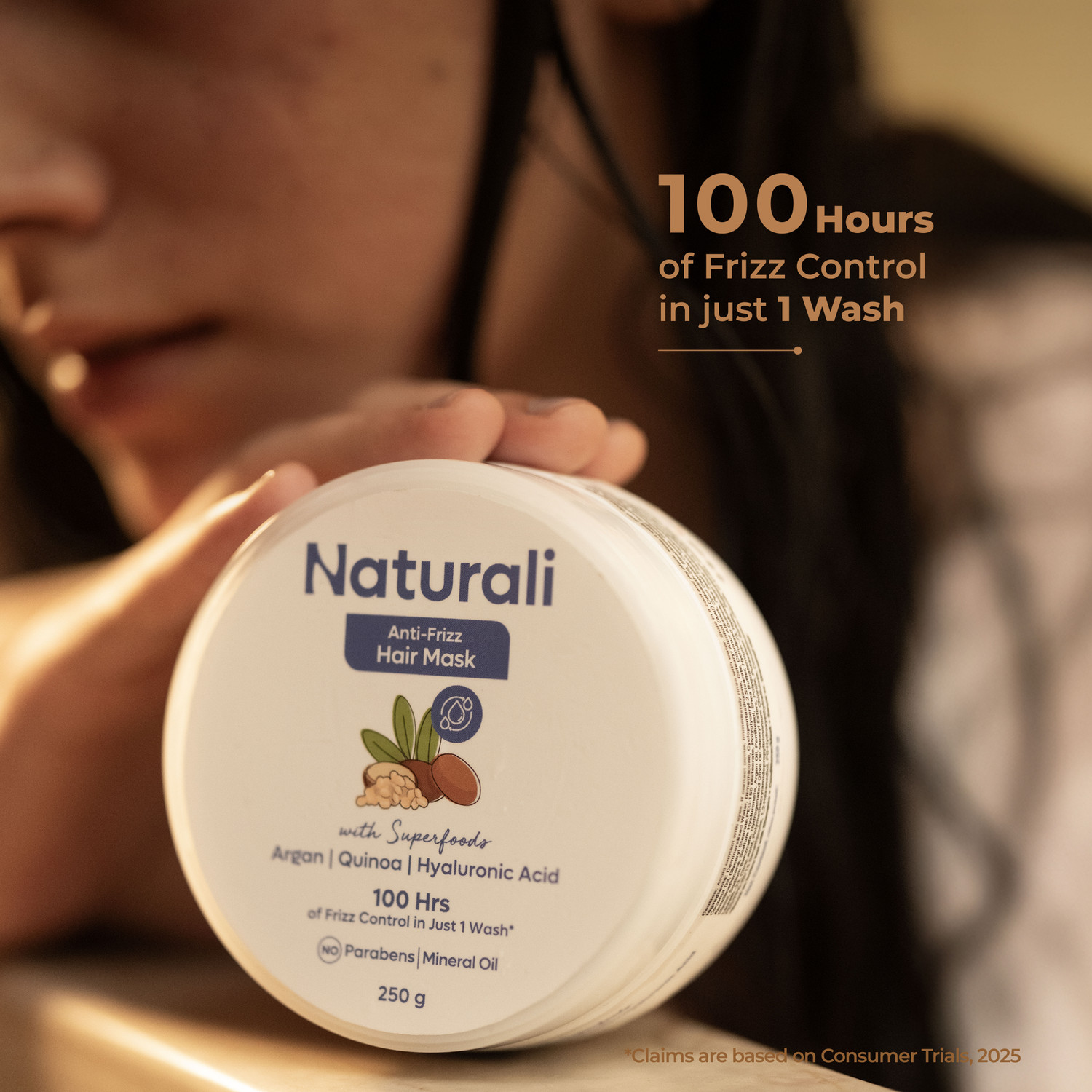 Image of Naturali Anti-Frizz Hair Mask