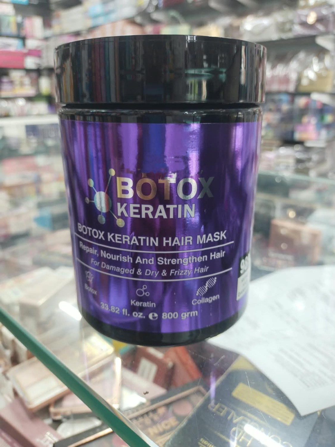 Image of varal protreat botox keratin hair mask(800gm) (800 ml)