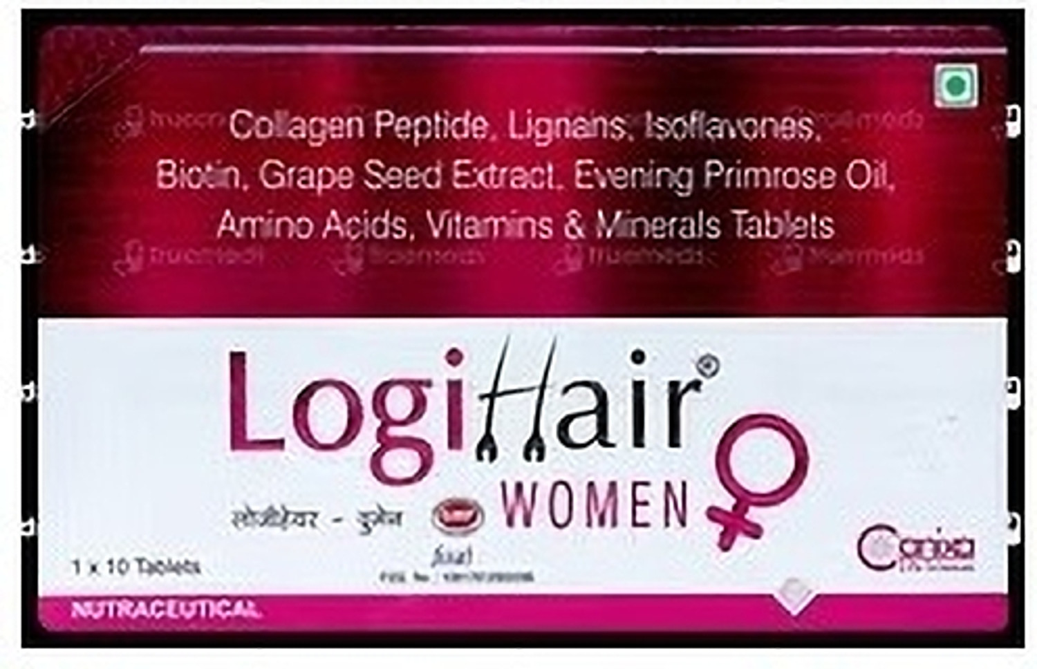 Image of RAASO Logihair Women Tablet (Pack of 10 Tablets)