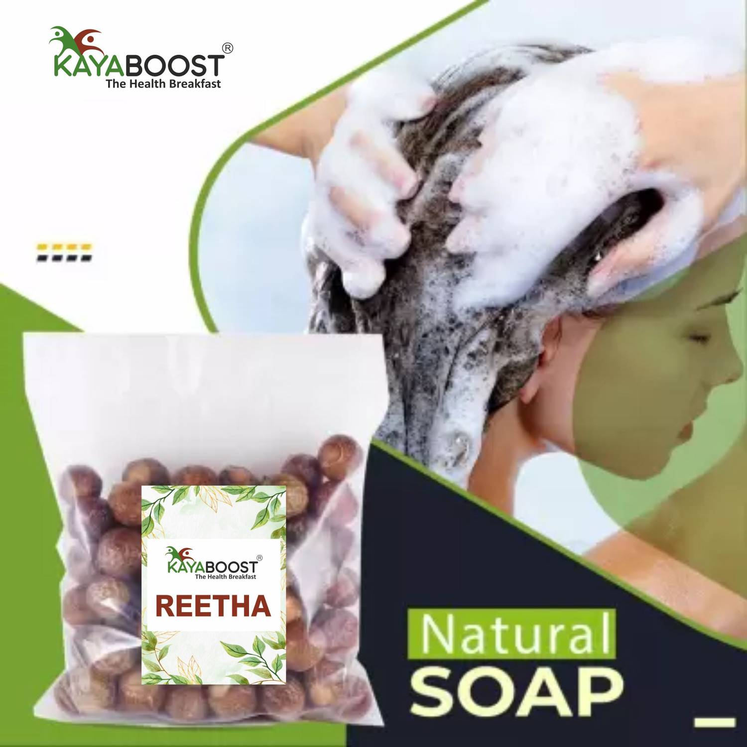 KAYABOOST Dried Reetha Nuts 100% Natural - Image 3