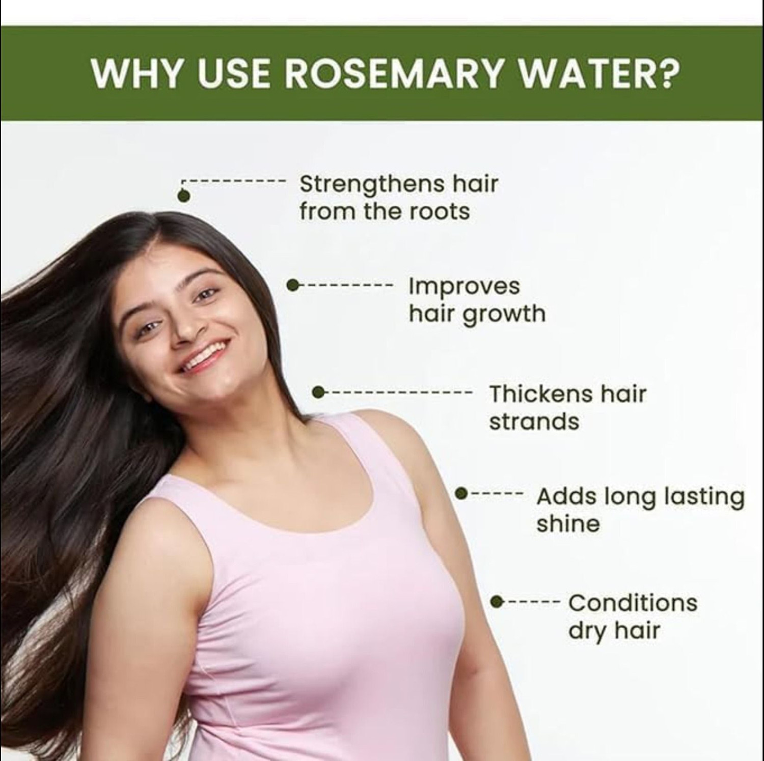 Image of BALEEN 100% Pure Rosemary Water Anti-Hair Fall Spray & Hair Fall Control, Hair Care