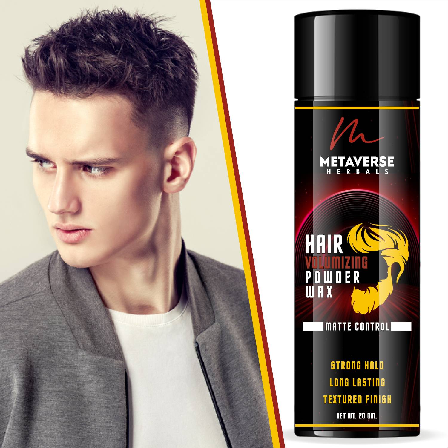 METAVERSE Vortex Velocity Hair Wax Nirvana Volume Hair Powder