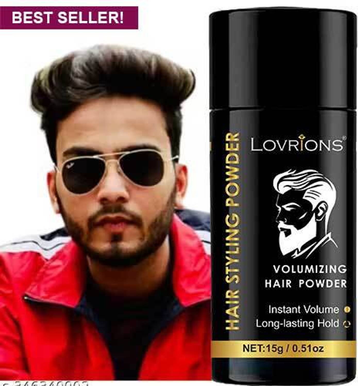 LOVRIONS Mattifying Volume Powder Hair Wax 15gm