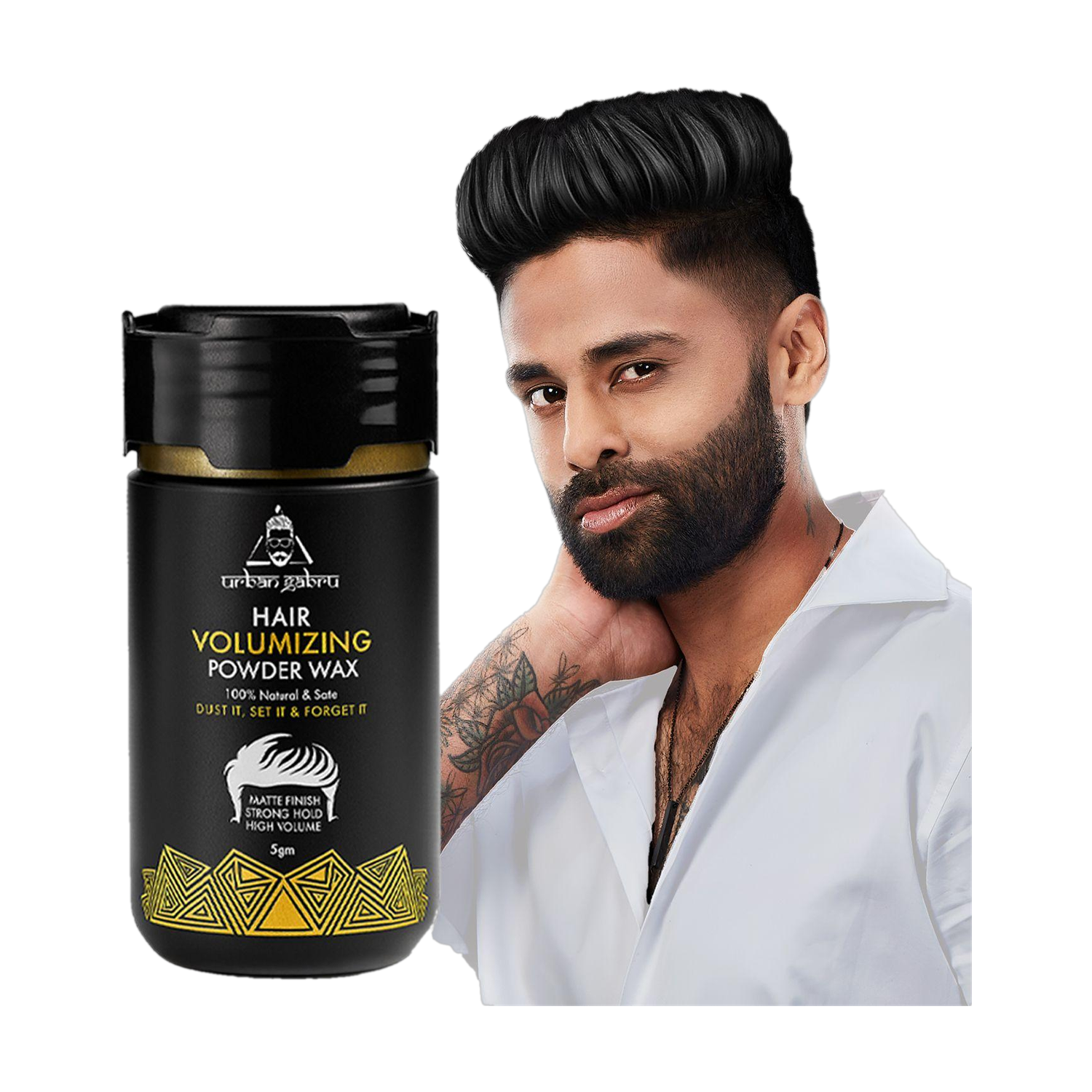 urbangabru 24-Hour Matte Finish Volumizer Powder-Wax - Image 1