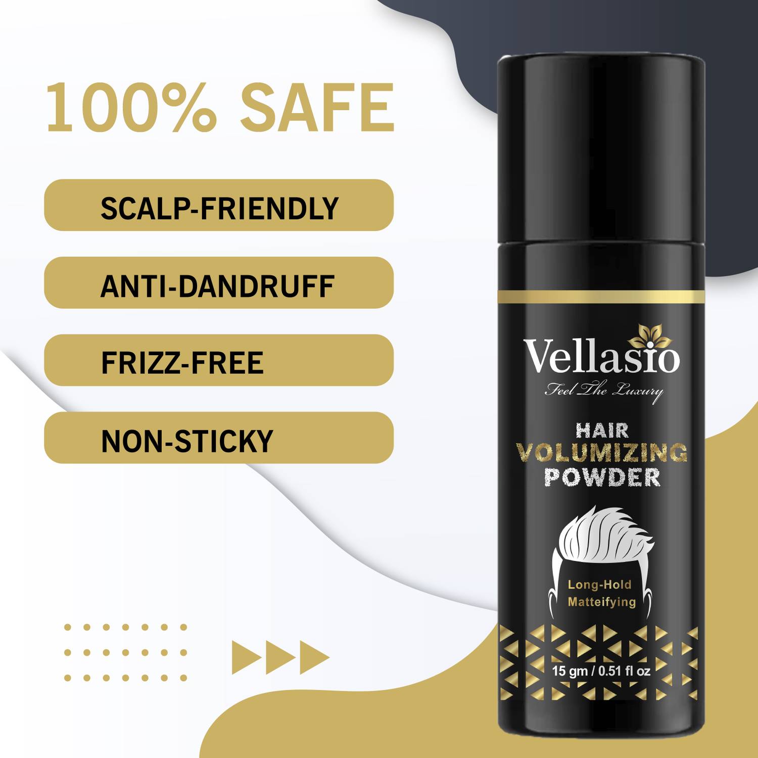 vellasio Volumizing Wax, Matte Finish - Image 3