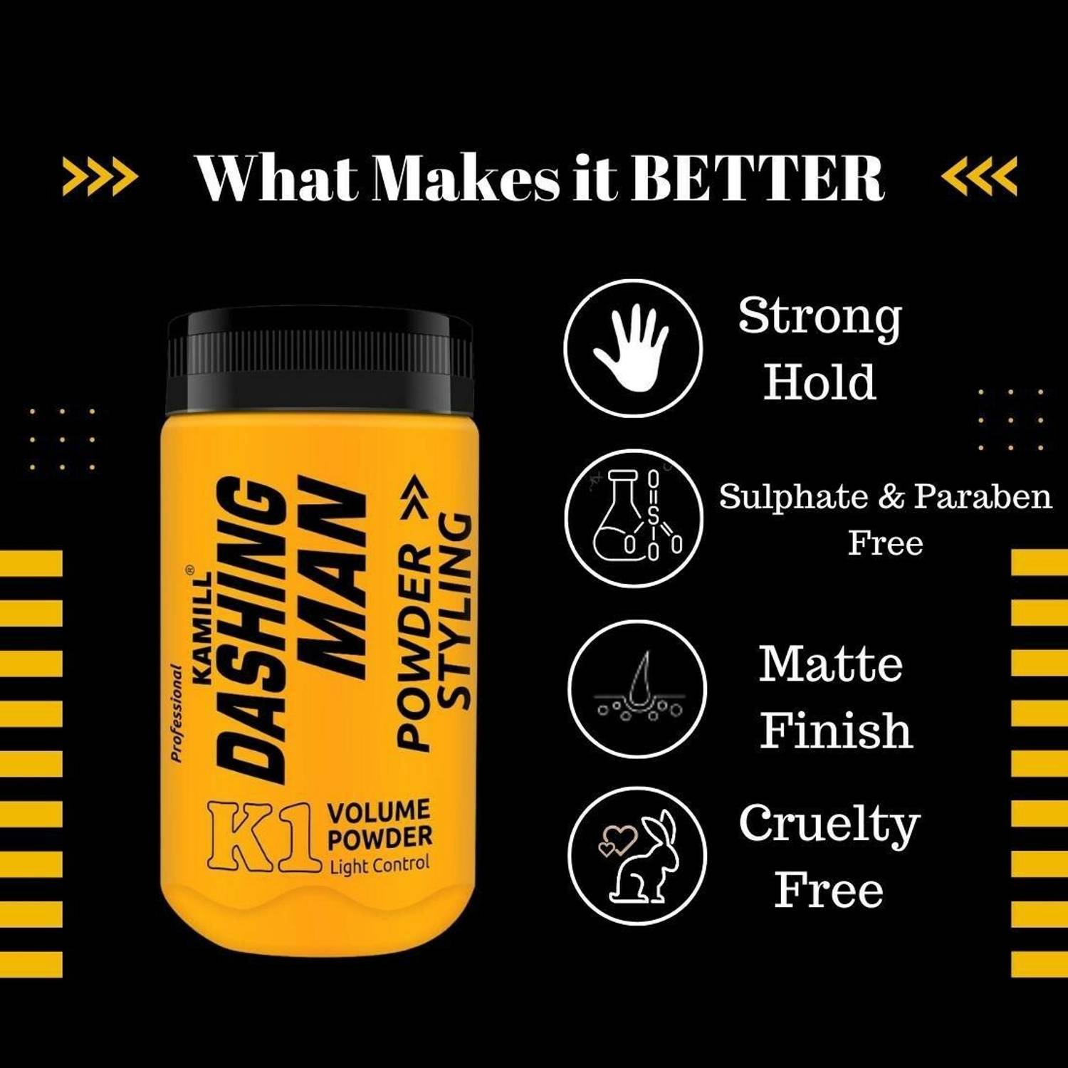 Kamill Dashing Man Volume Powder 100g - Image 2
