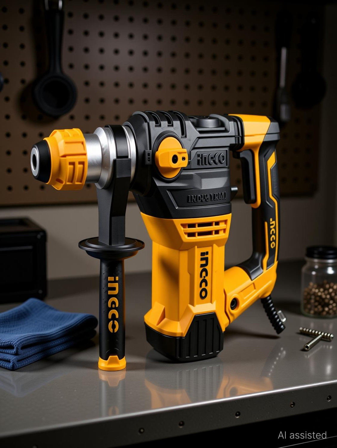 Image of INGCO Wall Breaker Machine 1500W RH150028 Rotary Hammer Drill