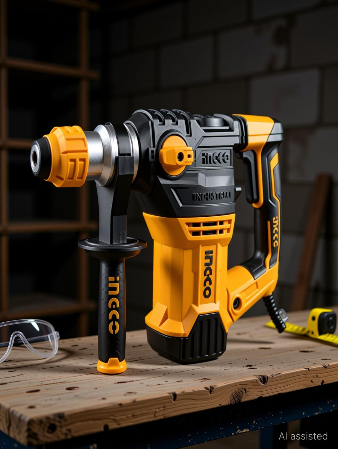 Image of INGCO Wall Breaker Machine 1500W RH150028 Rotary Hammer Drill