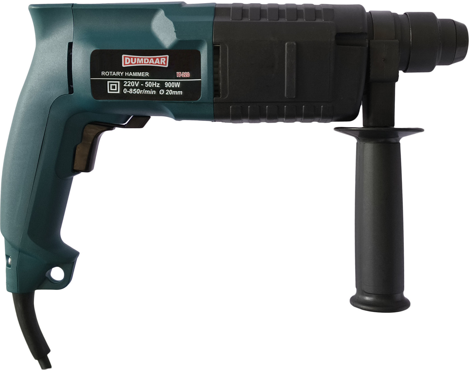 Image of DUMDAAR Electric machine with 3pc Hammer bit set Pistol Grip Drill
