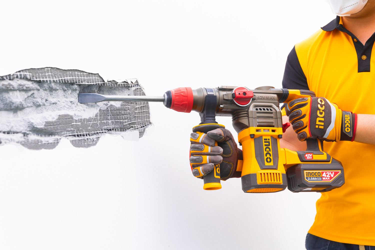 Image of INGCO CRHLI422882 Rotary Hammer Drill