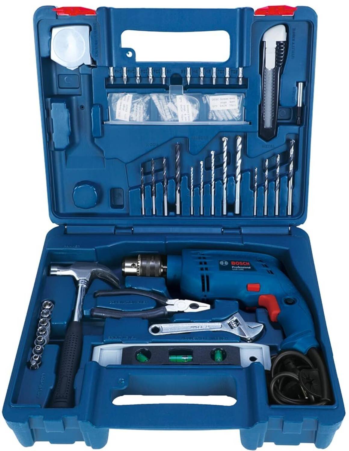 BOSCH GSB 500 RE Power & Hand Tool Kit