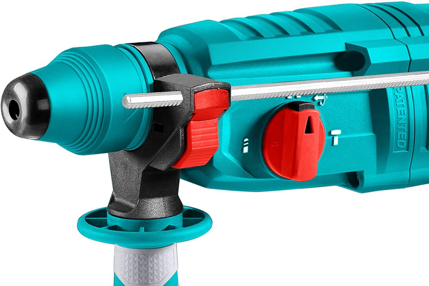 TOTAL 800W Hammer Drill with Carry Box - Image 4