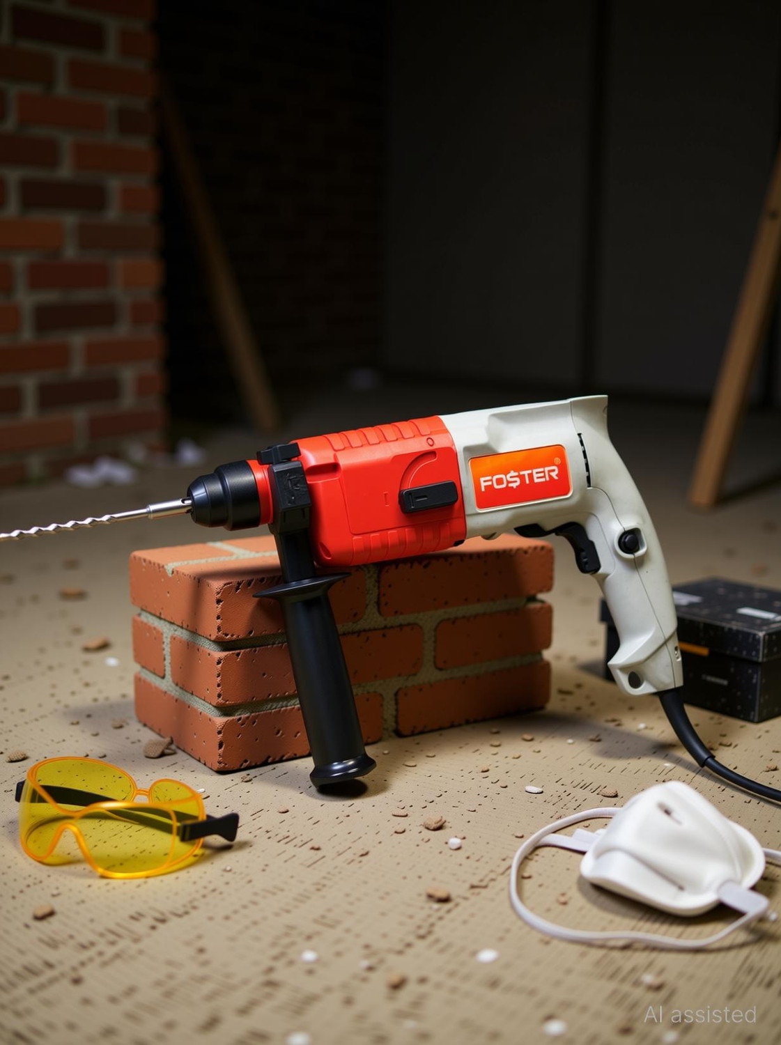 Image of FOSTER FHD 2-20RE | 20mm , 780W | Best Seller , Heavy Duty Hammer Drill Machine| FHD-20RE Rotary Hammer Drill