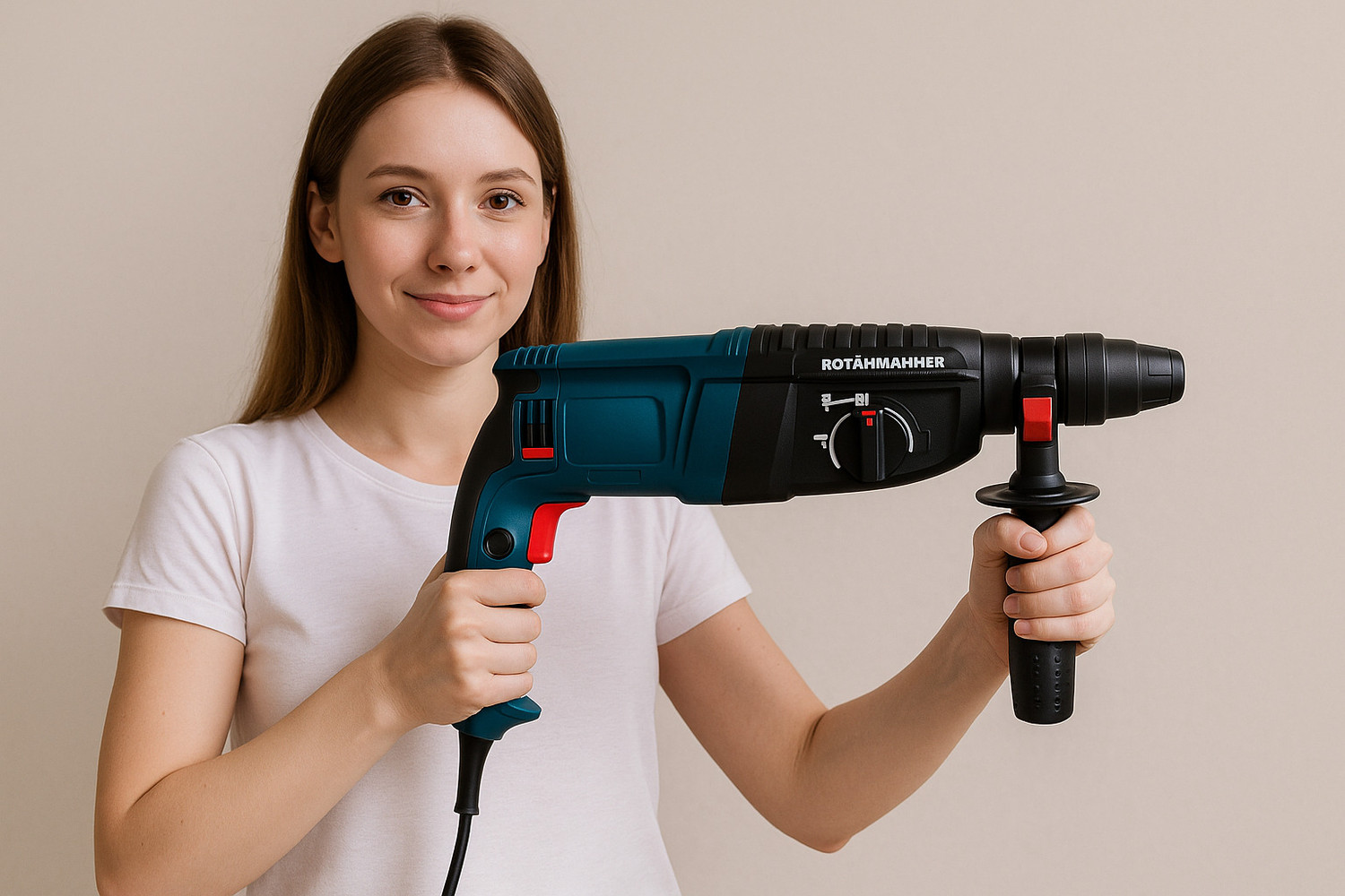 Image of RanPra 3 MONTHS WARRANTY 26 MM CUTFAST HAMMER /DEMOLITION DRILL MACHINE HEAVY DUTY 1250 W Rotary Hammer Drill