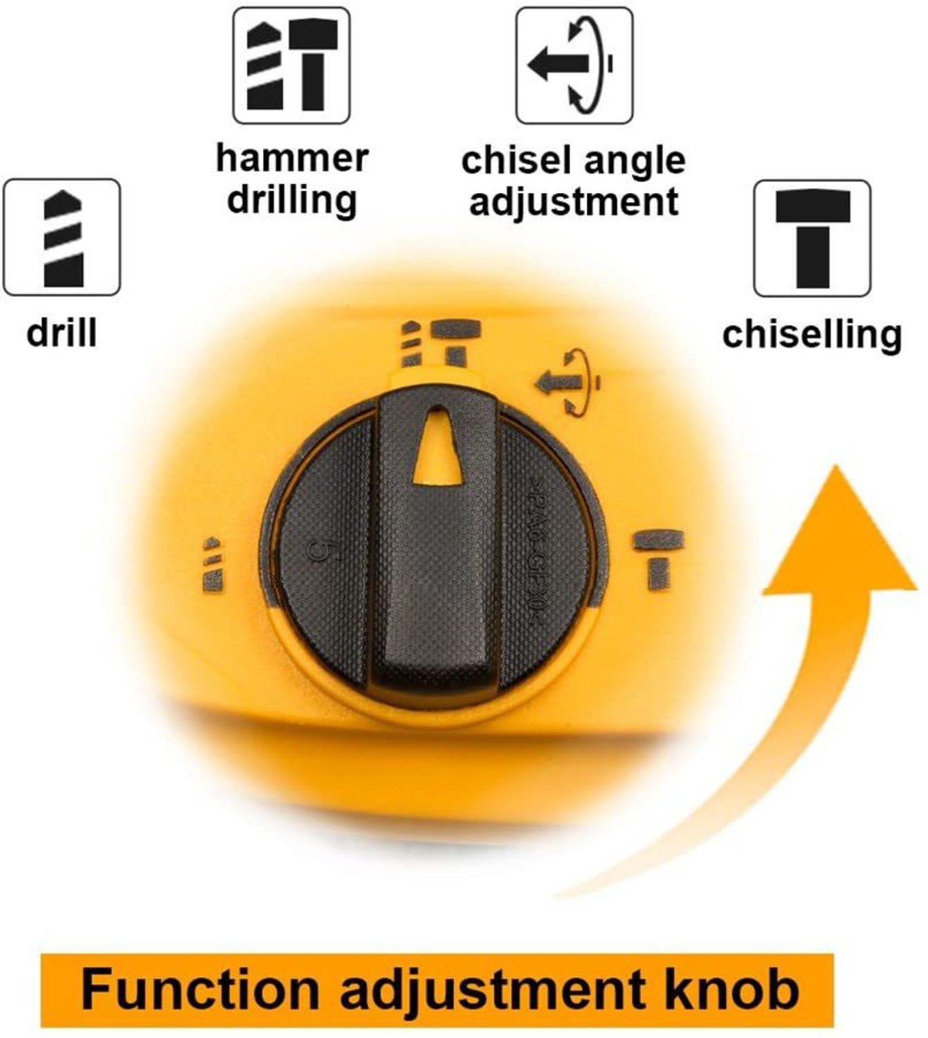 Image of INGCO 1700rpm | 0-5500bpm Rotary Hammer Rotary Hammer Drill