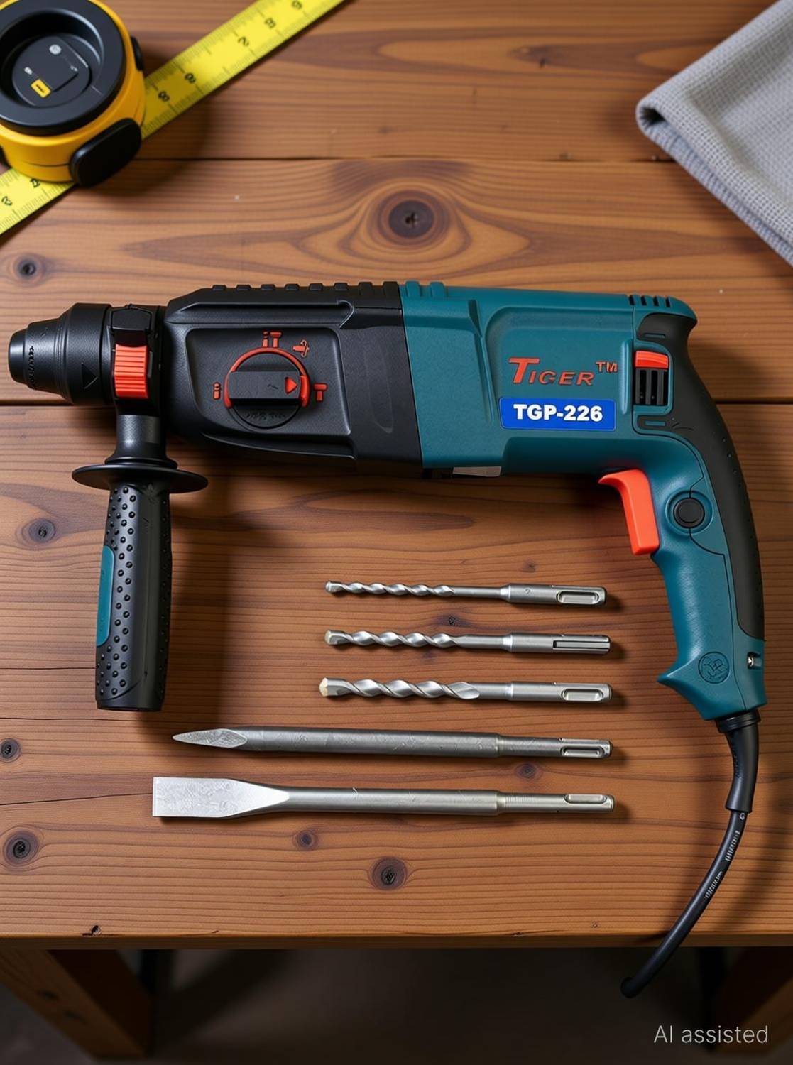 たいがー様 TIGER Heavy duty Capacity: TGP-226 Rotary Hammer Drill Price in