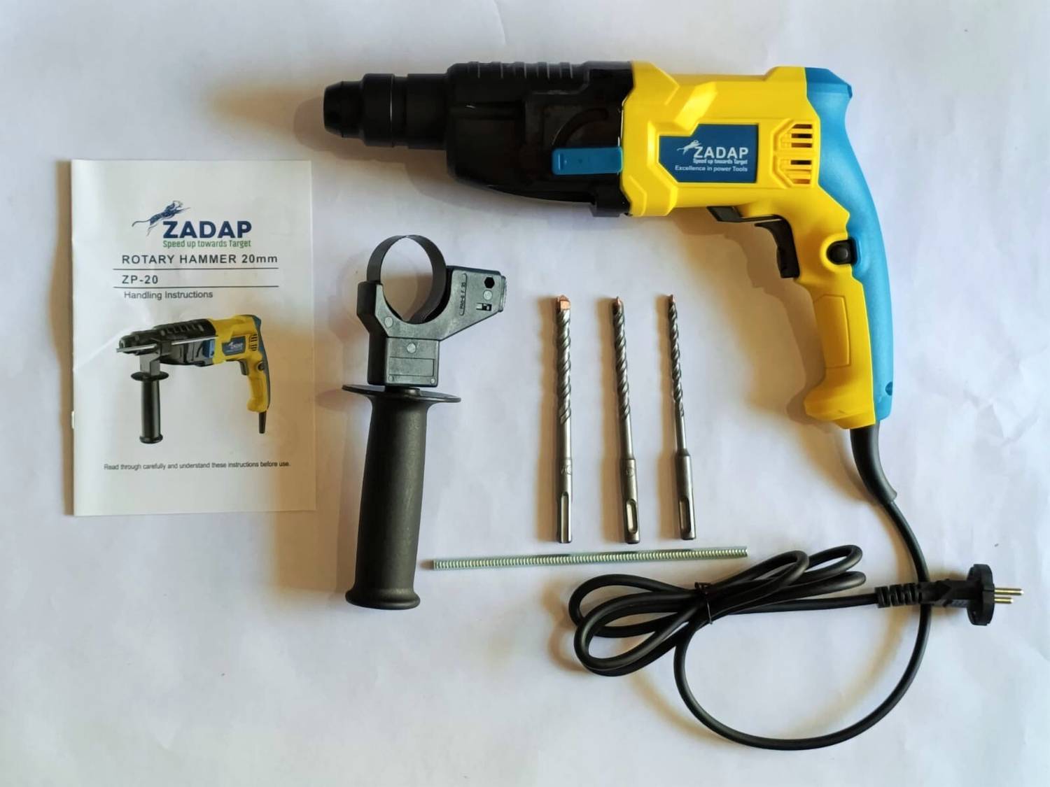 ZADAP ZADAP ZP-20 Rotary Electric Hammer drill machine 20mm Rotary