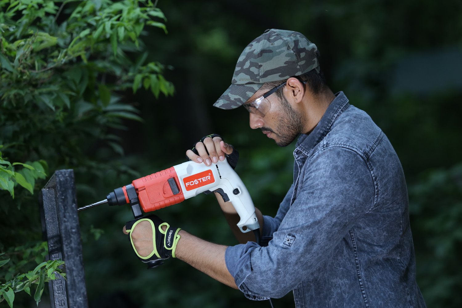 Image of FOSTER FHD 2-20RE | 20mm , 780W | Best Seller , Heavy Duty Hammer Drill Machine| FHD-20RE Rotary Hammer Drill
