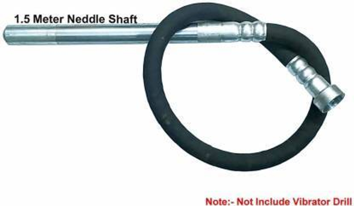 Image of RanPra (1.5 Meter) Needle Shaft 35mm For Concrete Vibrator Rod Attachment Impact Driver