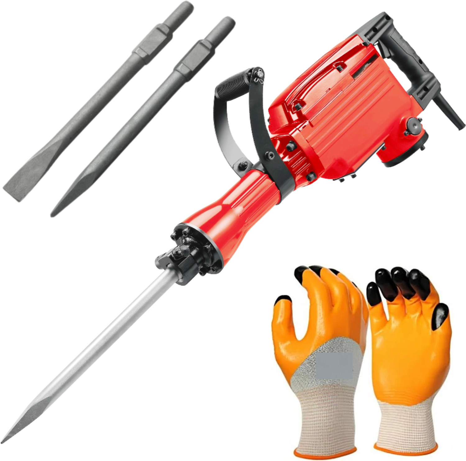Image of RanPra RP-365 16 KG DEMOKITION /BREAKER MACHINE HEAVY DUTY Hammer Drill