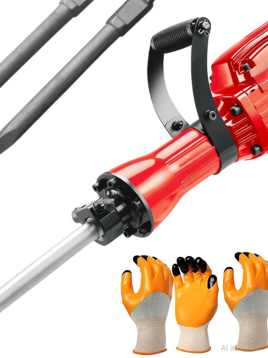 Image of RanPra RP-365 16 KG DEMOKITION /BREAKER MACHINE HEAVY DUTY Hammer Drill