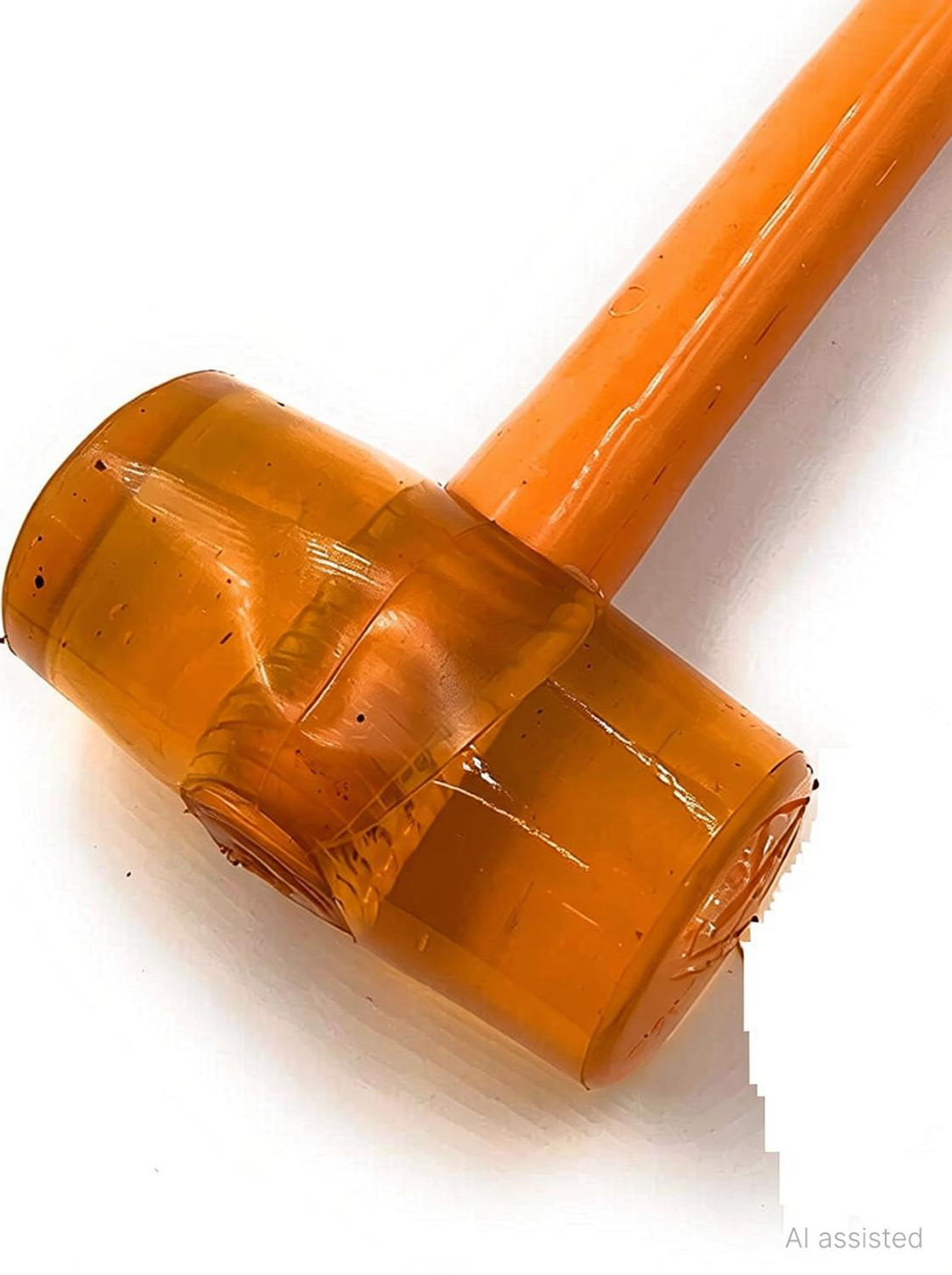 Image of FLAMINGO ENTERPRISE rubber hammer 350gram for tile fitting work Rubber Mallet Hammer Mallet