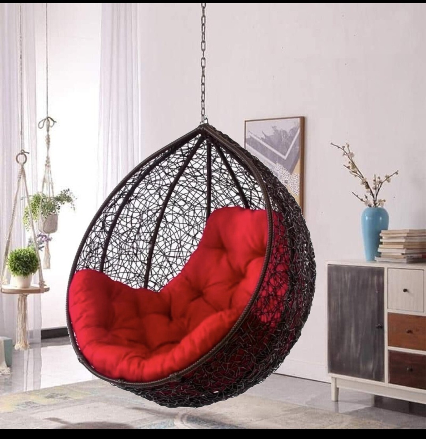 Image of MJ Furniture Nylon, Iron Large Swing