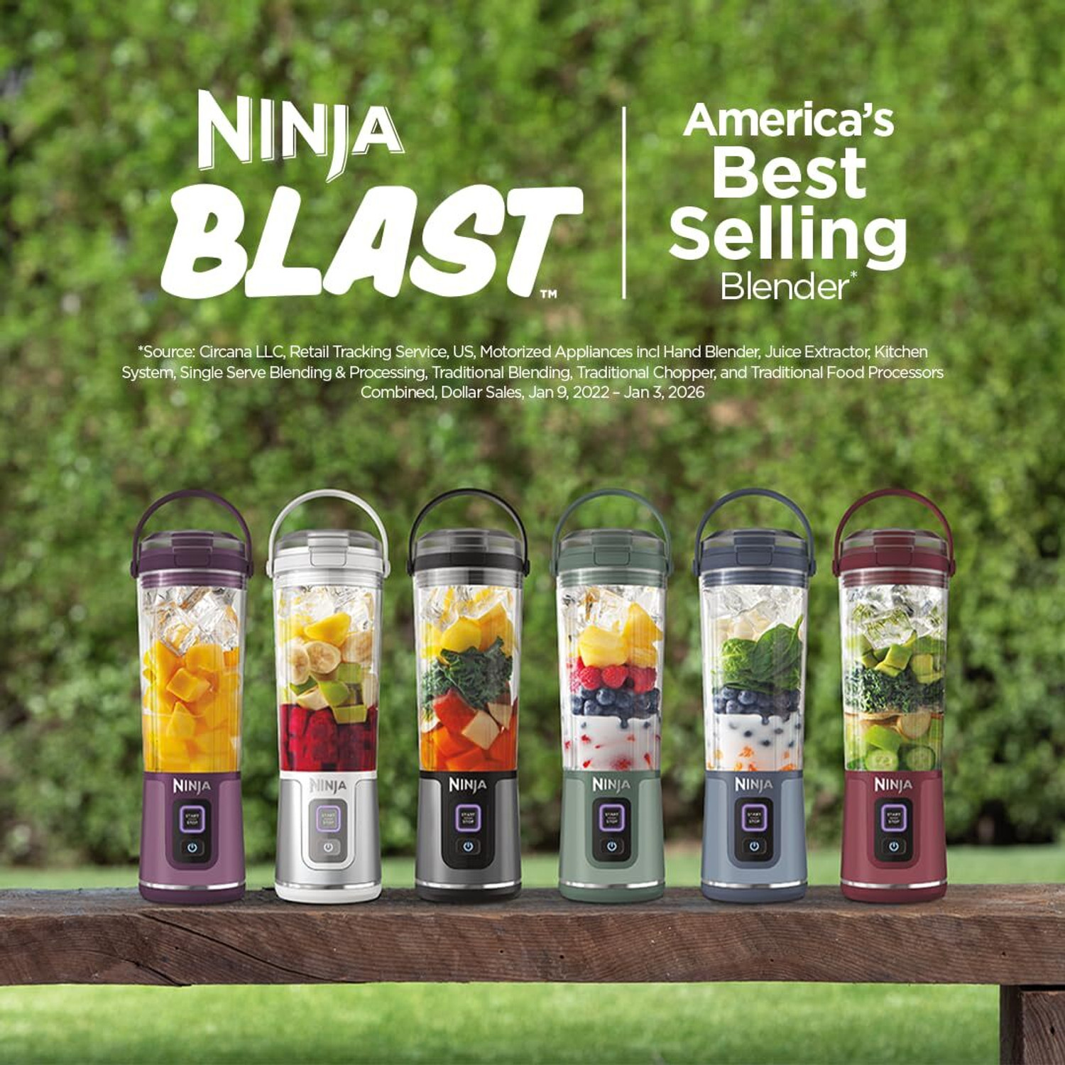 Image of Ninja Blast 150 W Juicer Mixer Grinder