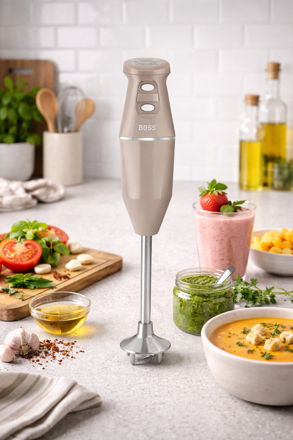 Image of BOSS 275 W Beige Hand Blender