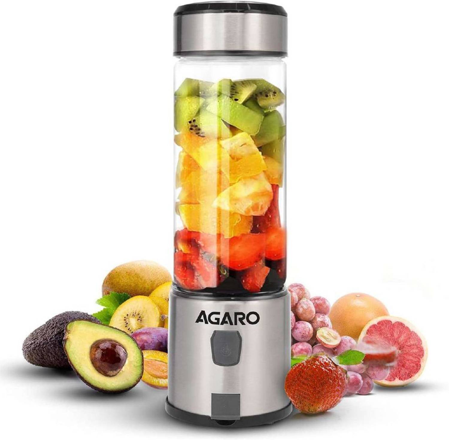 AGARO 126 W Premium Grey Hand Blender - Image 1