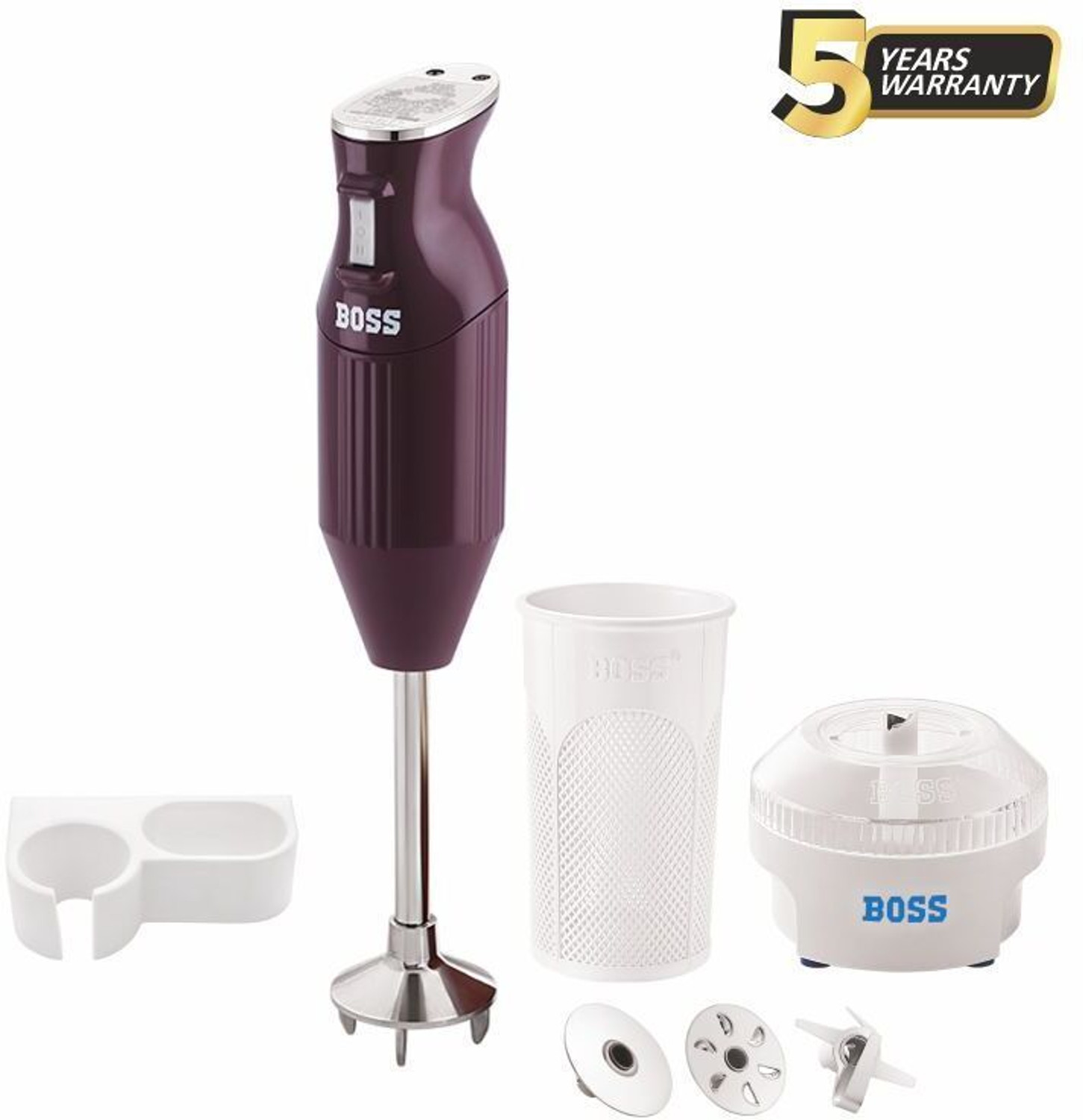 Image of BOSS 275 W white /brown Hand Blender