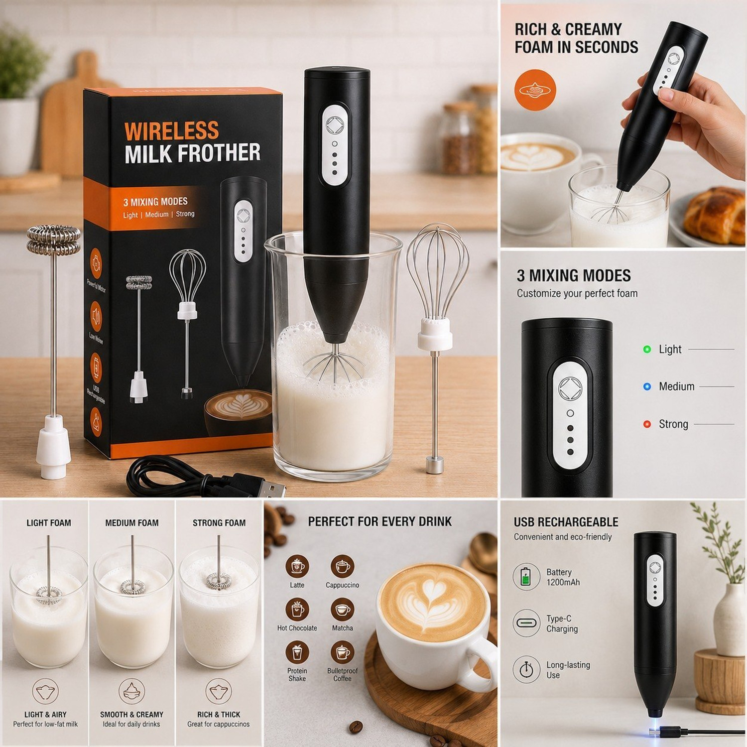 Image of Bestlife 50 W new black Hand Blender