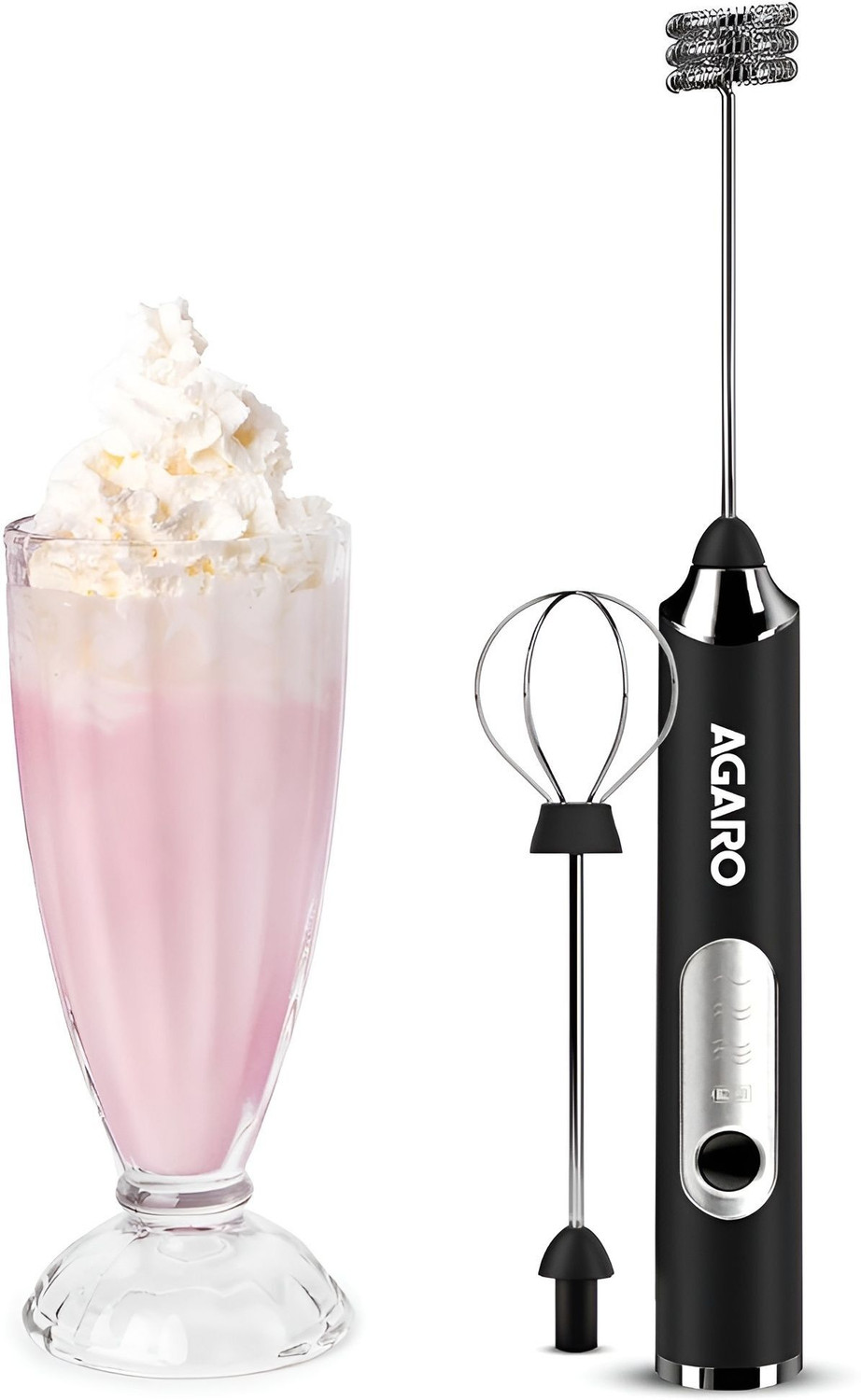 Image of AGARO 50 W Black Electric Whisk