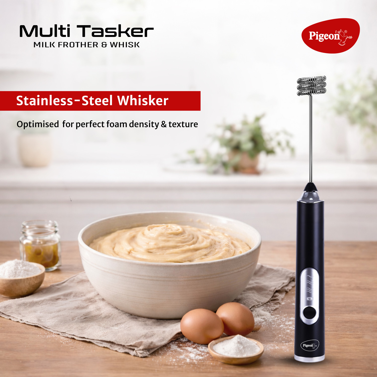Image of Pigeon 50 W Black Hand Blender (16002574)