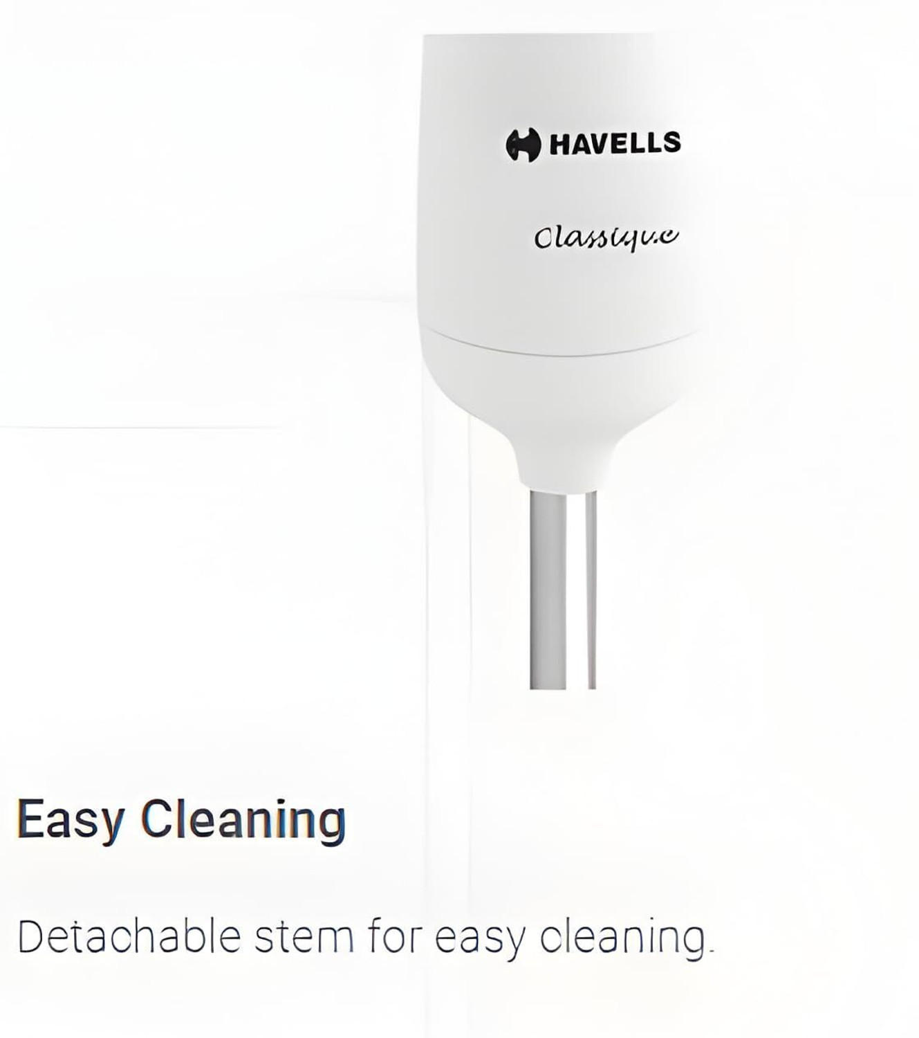 Image of HAVELLS 300 W White Hand Blender, Chopper