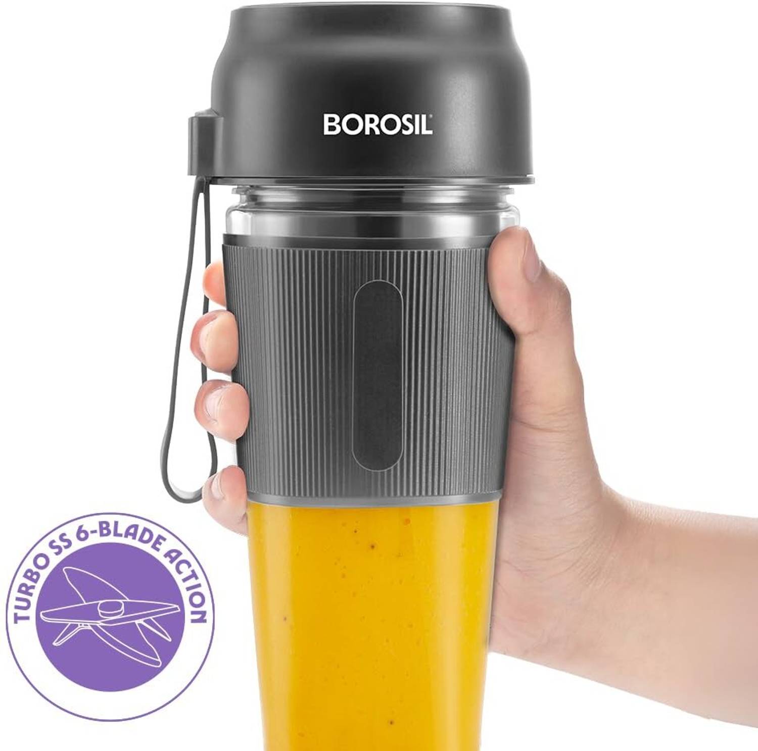 BOROSIL 50W Grey Hand Blender - Image 3