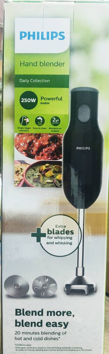 PHILIPS 250 W Black Hand Blender (HL1655/02)