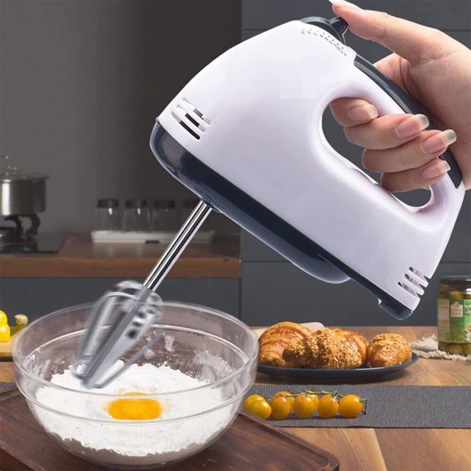 4square 260 W White Hand Blender