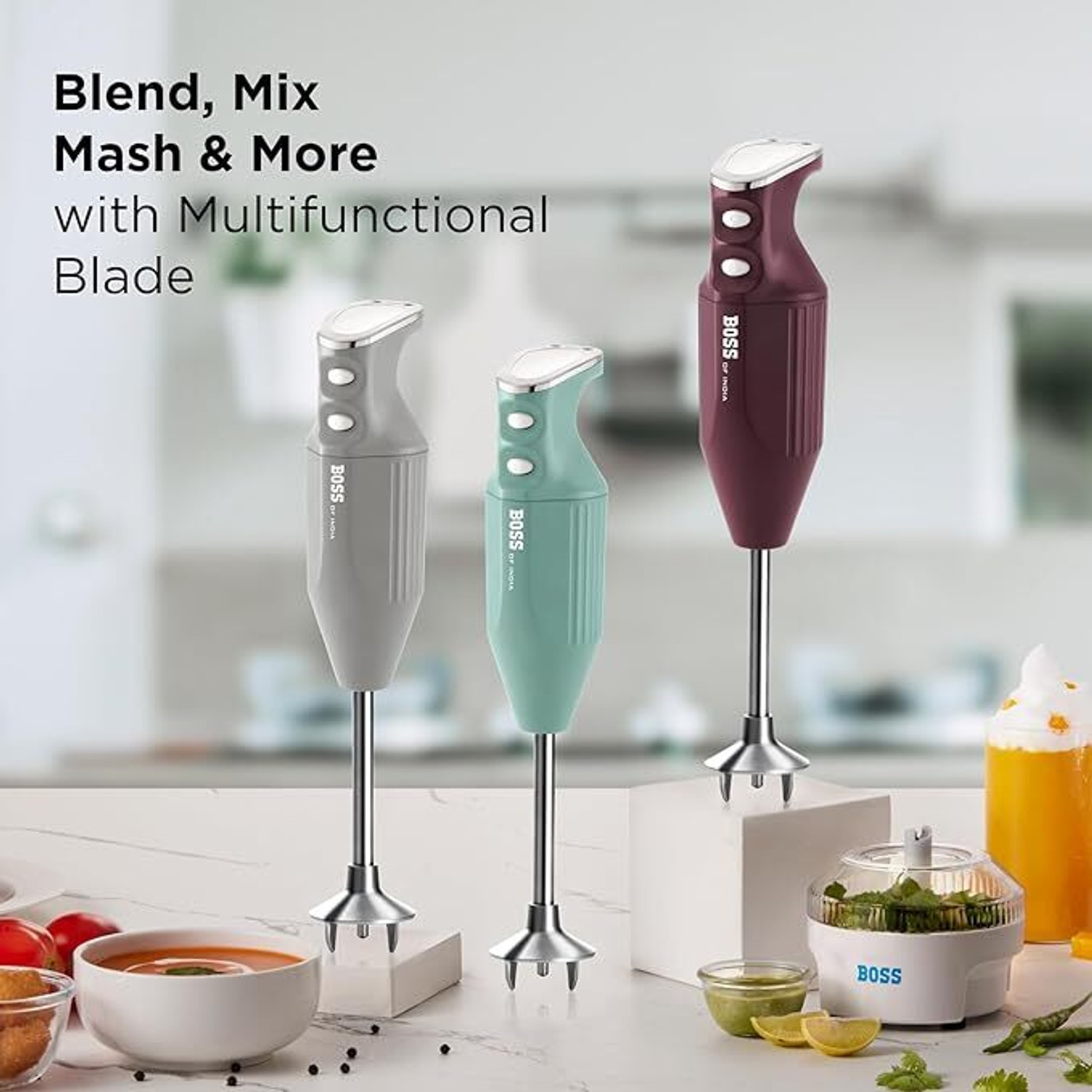 Image of BOSS 274 W Light Grey Hand Blender