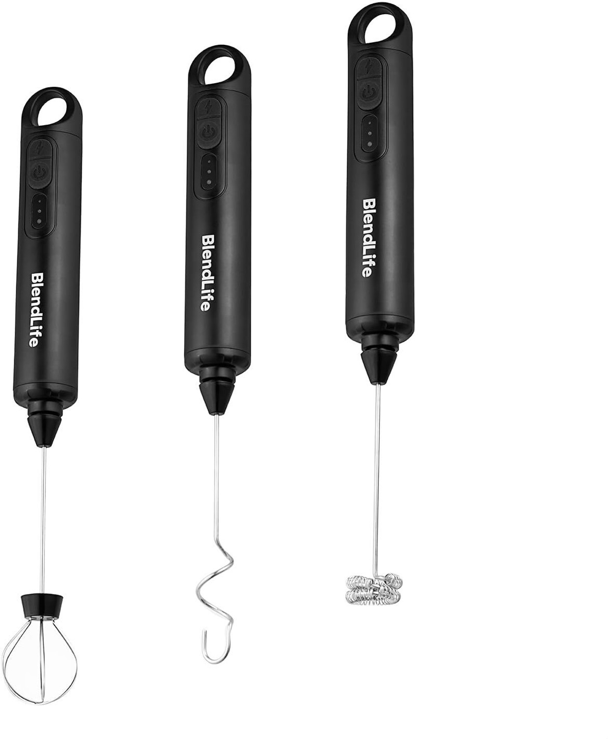 Image of BlendLife 60 W Black Electric Whisk, Hand Blender