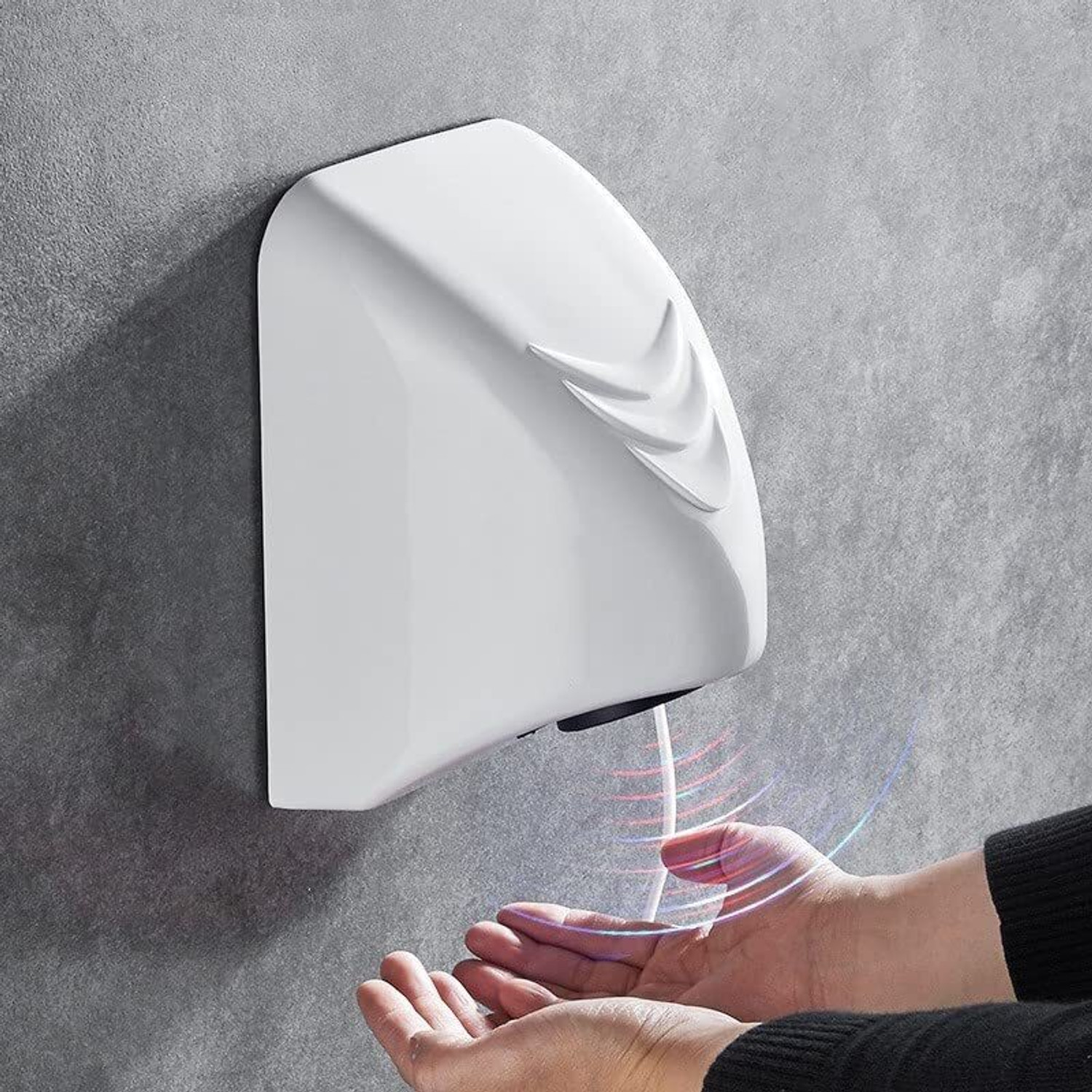 Image of SARCOFT Automatic Hand Dryer High Speed Touch Less Sensor for Home, Hotel Commercial Use Hand Dryer Machine