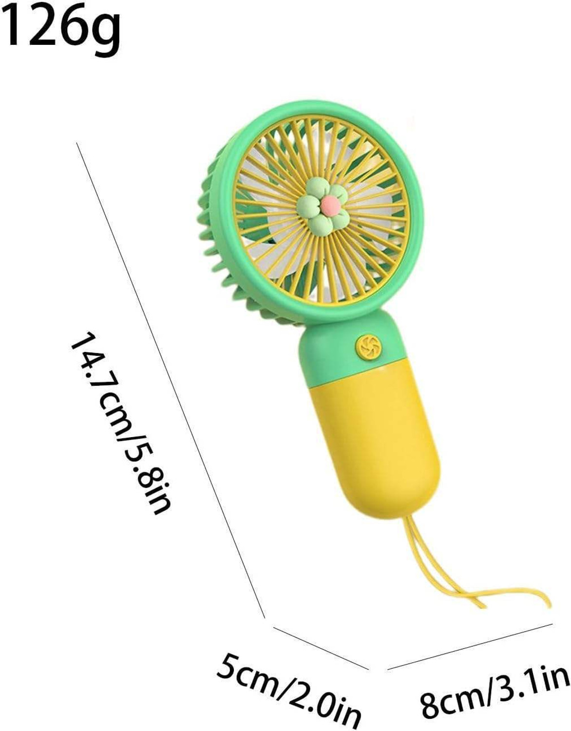 Image of Mezico Solid Multicolor Hand Fan