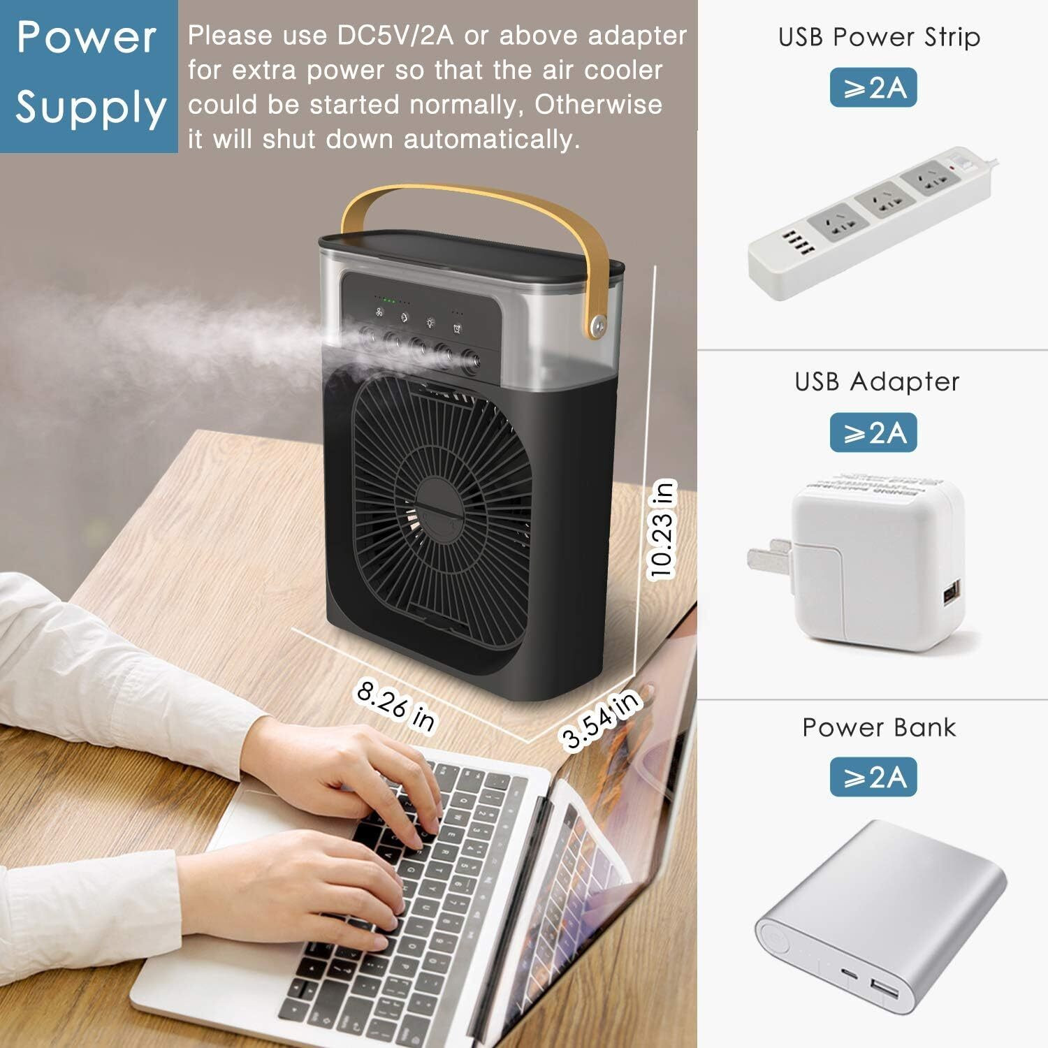 Image of NR NIKRISH GIFTING ELEVATING 3.99 L Room /Personal Air Cooler