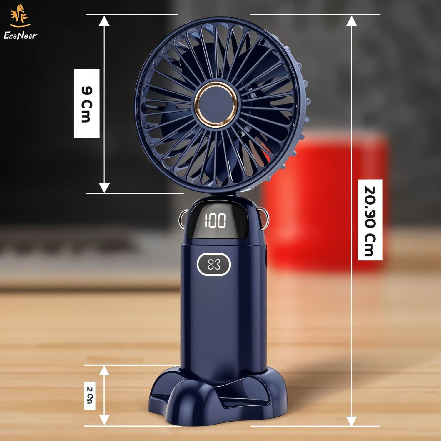 Image of TSCL Foldable Solid Green Hand Fan