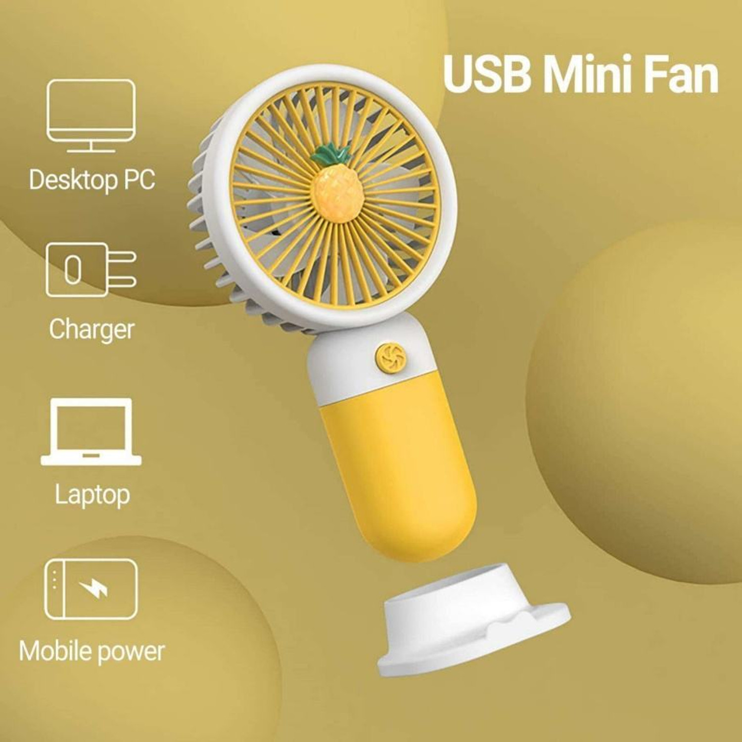 Image of Mezico Solid Multicolor Hand Fan