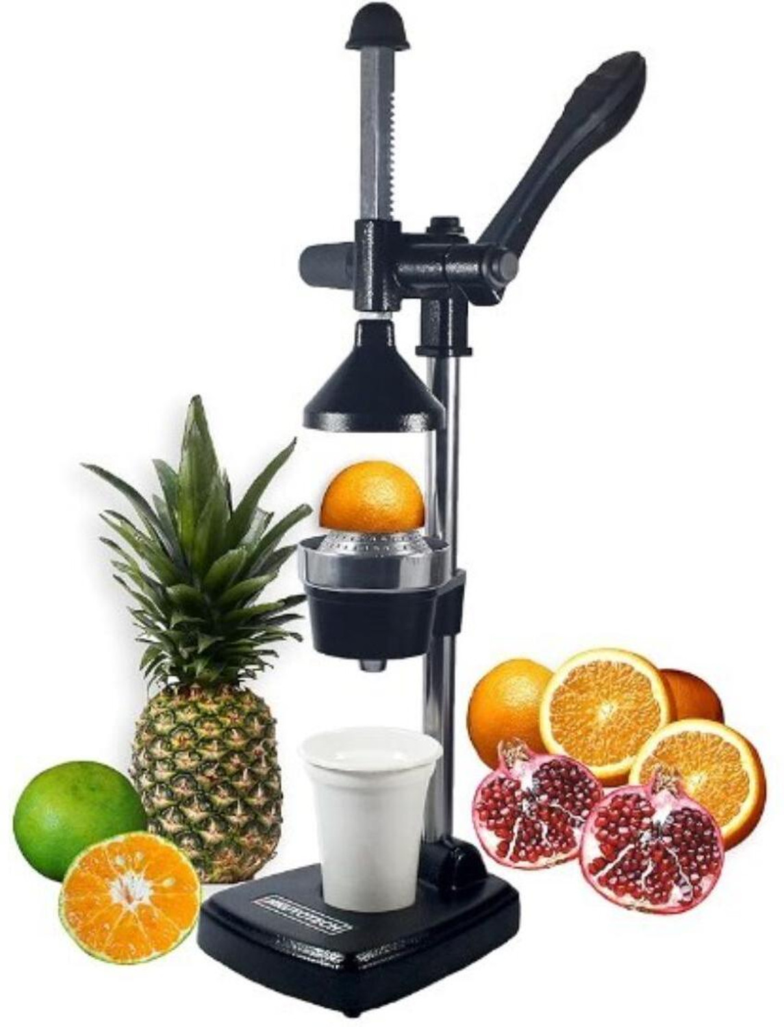 Image of hkutotech Aluminium Manual Fruit Juicer Hand Press Citrus Hand Juicer