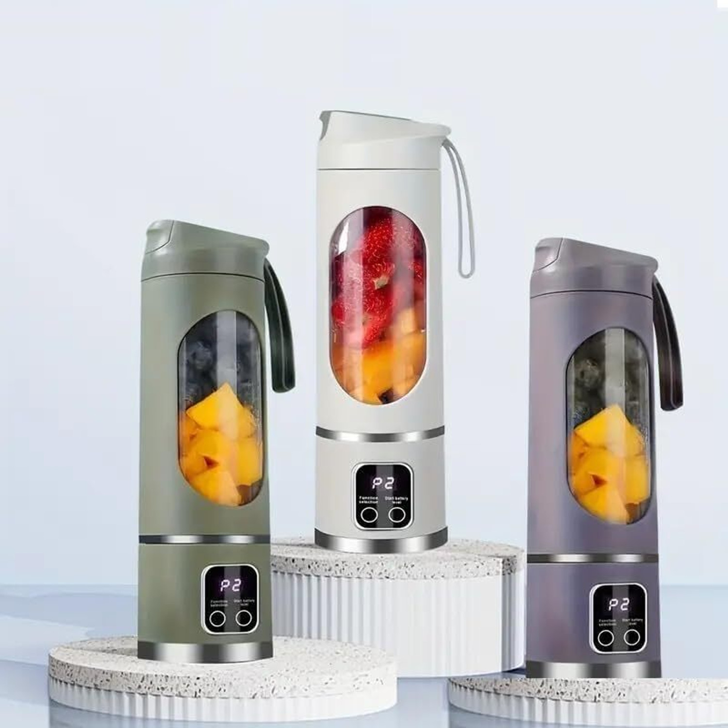 Image of Kricy enterprise Plastic Portable JuicerBlender Electric Juicers Fruit Mixers Hand Juicer