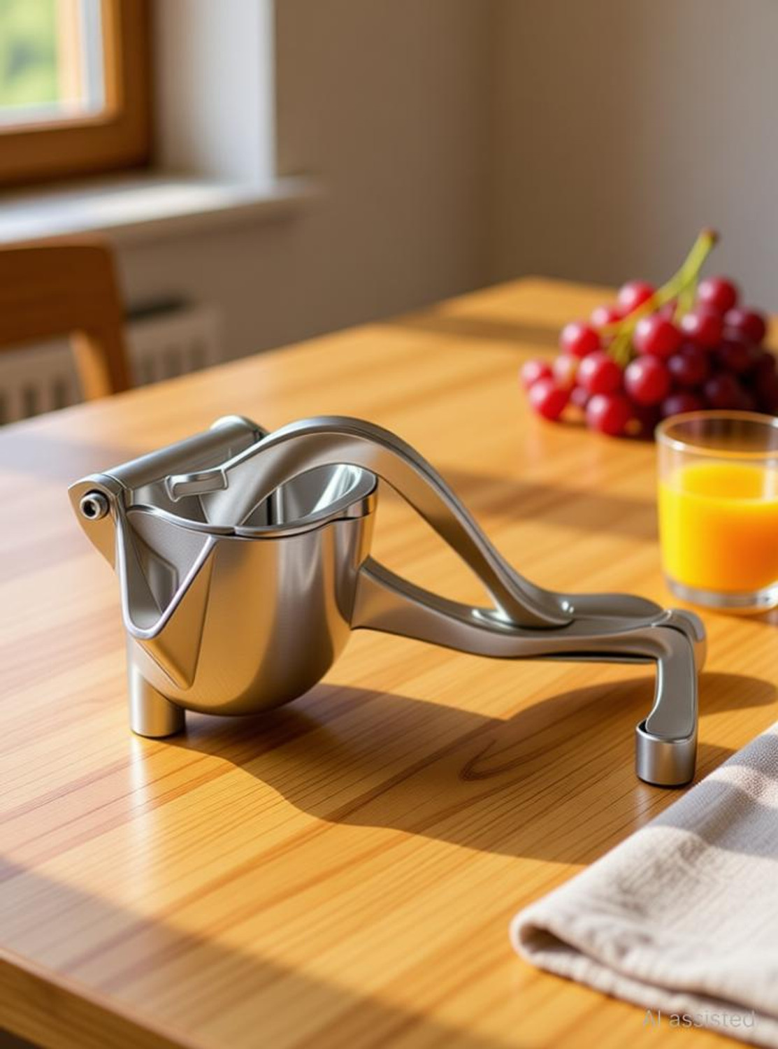 Image of Kello Aluminium Manual Hand Juicer Mixer | Juicer Handy for Kitchen For Fruits & Vegetables Hand Juicer