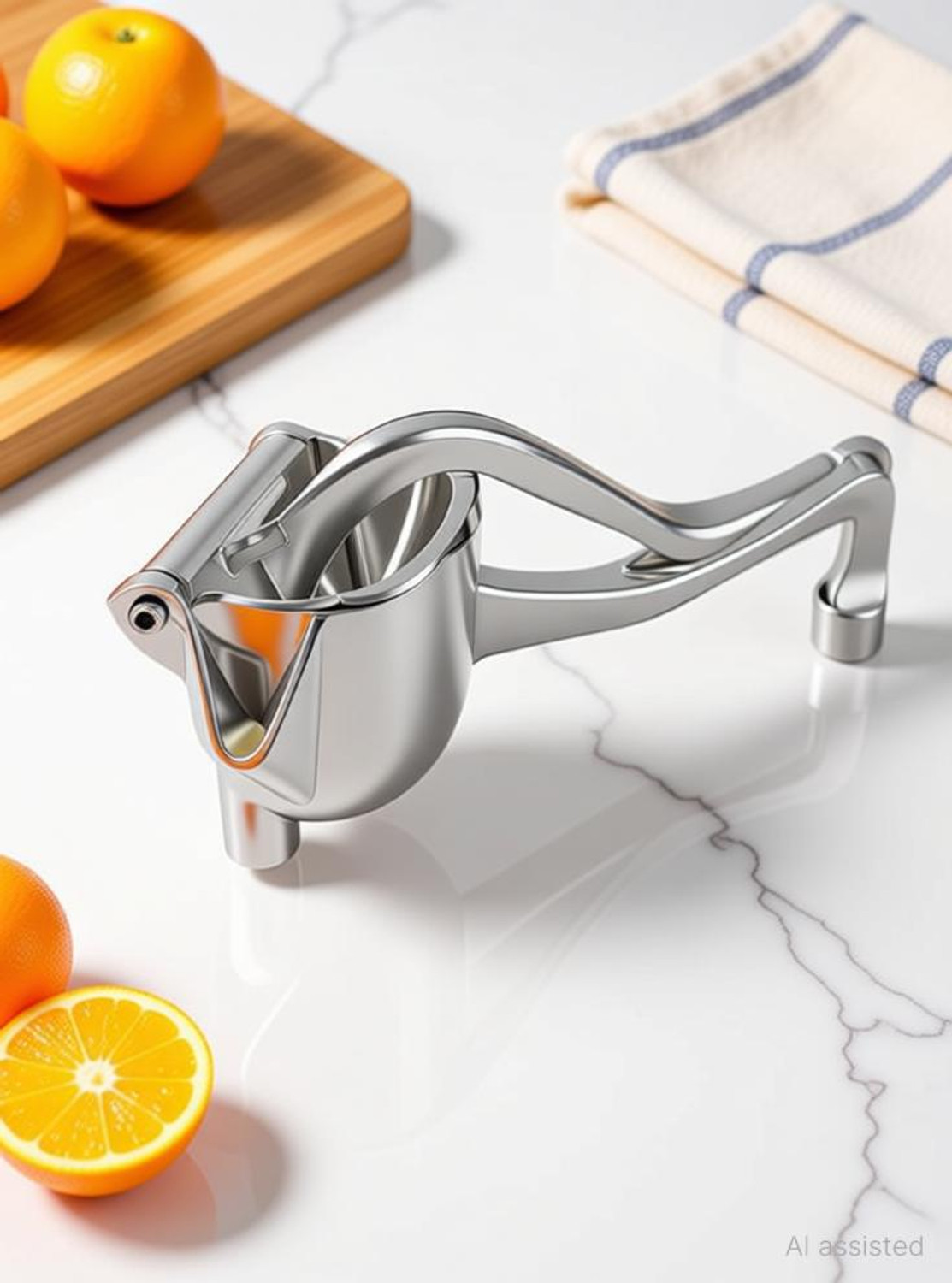 Image of Kello Aluminium Manual Hand Juicer Mixer | Juicer Handy for Kitchen For Fruits & Vegetables Hand Juicer
